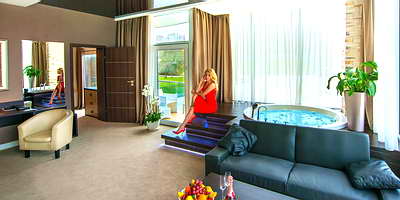 Ukraine Odessa Nemo Hotel with dolphins Family Suite, two rooms (60 sq.m.)