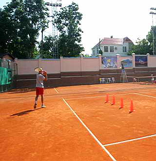 Теннисные корты Гостиницы Аркадия Плаза в Одессе