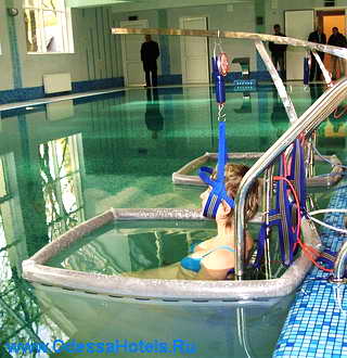 Лечебный бассейн санатория Белая Акация в Одессе