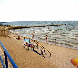 Пляж База отдыха Чабанка в Одессе