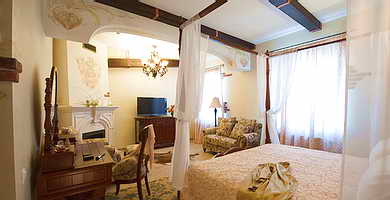 Ukraine Odessa Frederic Koklen Hotel Deluxe Junior Suite with fireplace, one room (32 sq.m.)