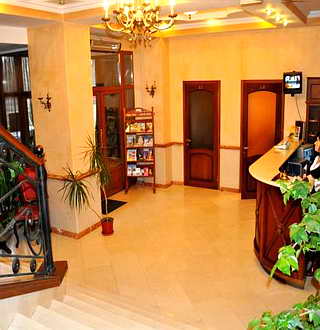 Холл Гостиницы Олимп Клуб мини-отели в Одессе